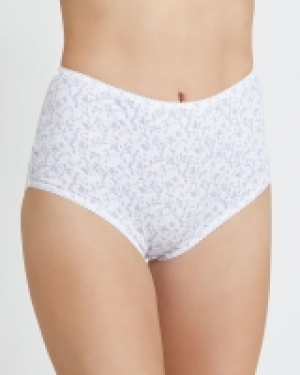 Print Cotton Rich Full Briefs - Pack of 5 6.39 €