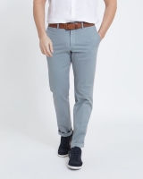 Dunnes Stores  Paul Costelloe Living Grey Textured Trousers