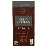 Centra  Green & Blacks 70% Dark Chocolate Bar 90g