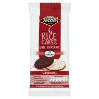Centra  Jacobs Rice Cakes Dark Chocolate 90g