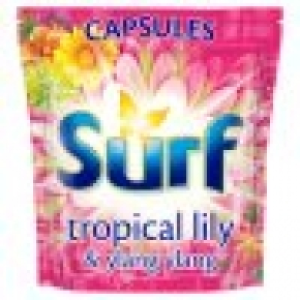 Tesco  Surf Duo Caps 55W Tropical Oasis