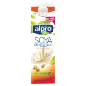 Alpro Soya Unsweetened 1ltr 1.75 €