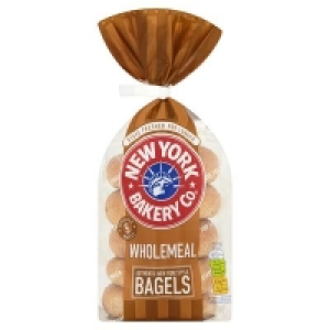 New York Bakery Wholemeal Longlife Bagels 425g