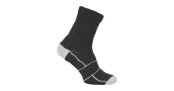 Crane Black/Grey Cycling Socks