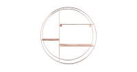 Aldi  Copper Round Wire Shelf 53cm