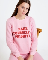 Dunnes Stores  Savida Farrah Slogan Sweatshirt