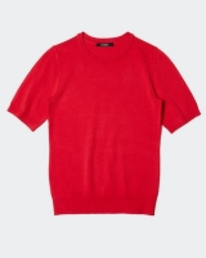 Crew-Neck Short Sleeve Top