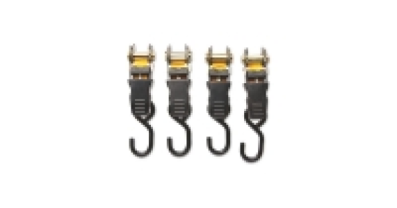 Auto XS Ratchet Tie-Down Set 4 Piece