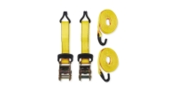 Aldi  Auto XS Ratchet Tie-Down Set 2 Piece