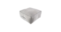 Aldi  Grey/White Diamond Floor Cushion