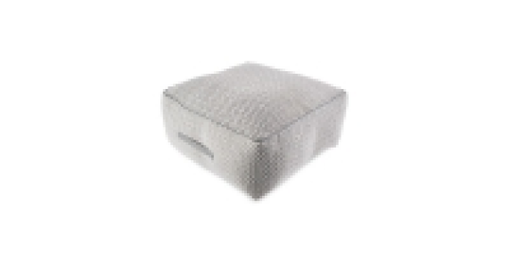 Grey/White Diamond Floor Cushion