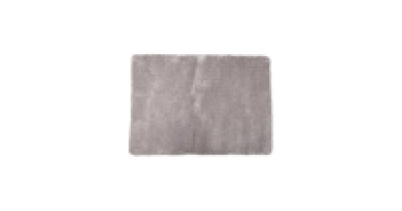 Aldi  Light Grey Large Luxury Shaggy Rug