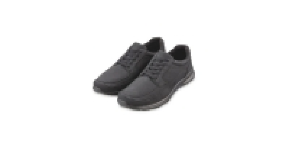 Aldi  Mens Black Casual Comfort Shoes