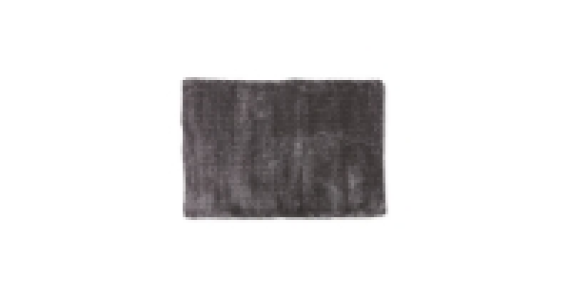 Aldi  Dark Grey Luxury Shaggy Rug