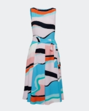 Dunnes Stores  Lennon Courtney at Dunnes Stores Horizon Print Dress