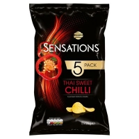 Centra  Walkers Sensations Thai Sweet Chilli 5 Pack 125g