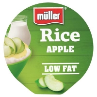 Centra  Müller Rice Apple In Syrup 180g