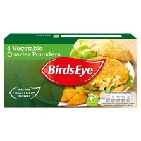 Centra  Birds Eye Green Cuisine Vegetable Quarter Pounders 454g