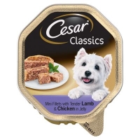 Centra  Cesar Classics Wet Dog Food Tray with Lamb & Chicken 150g