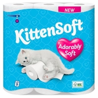 Centra  Kittensoft Toilet Tissue 9 Roll