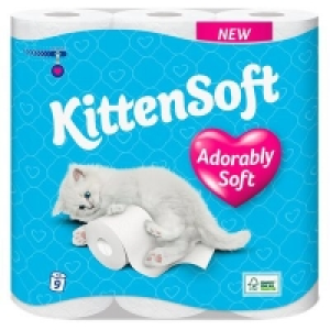 Kittensoft Toilet Tissue 9 Roll
