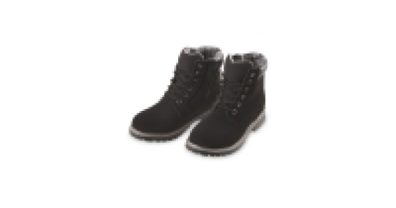 Aldi  Boys Black Winter Boots