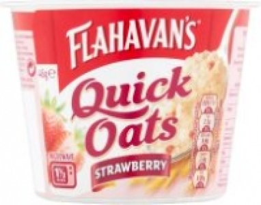 Flahavans Quick Oats Porridge pots range