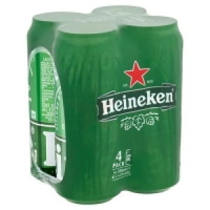 HEINEKEN CAN PACK 4 X 500ML 12.30 €