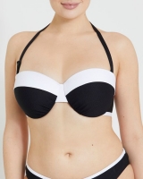 Dunnes Stores  Contrast F-Cup Bikini Top