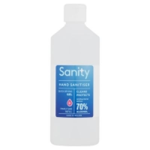 SANITY HAND SANITIZER 70% ALCOHOL 500ML