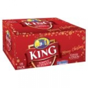EuroSpar King Crisps Cheese & Onion Christmas Box