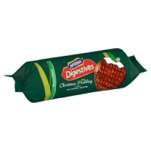 Centra  MCVITIES MILK CHOCOLATE DIGESTIVE CHRISTMAS PUDDING 250G