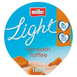 Müller Light Toffee 160g