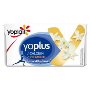 Yoplait Yoplus Vanilla 4 Pack 500g