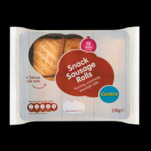 Centra 6 Snack Sausage Rolls 216g 1.00 €