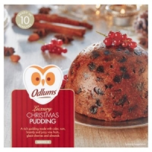 ODLUMS LUXURY CHRISTMAS PUDDING 400G