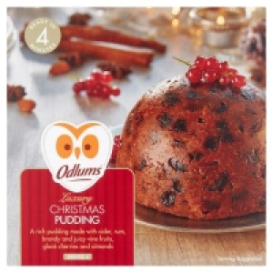 ODLUMS LUXURY CHRISTMAS PUDDING 800G