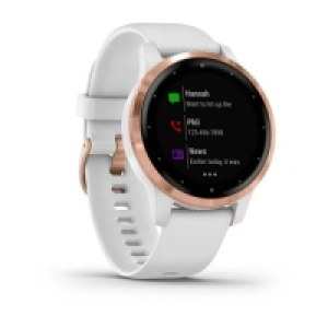 Joyces  Garmin Vivoactive 4s White & Rose Gold | 010-02172-22