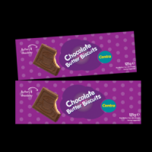 Centra Chocolate Butter Biscuits 125g