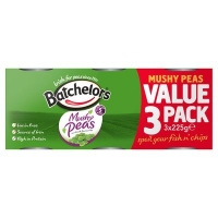 Centra  Batchelors Mushy Peas 3 Pack 675g