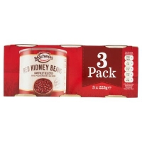 Centra  Batchelors Red Kidney Beans 3 Pack 675g