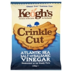 Keoghs Crinkle Sea Salt & Vinegar 125g 1.97 €