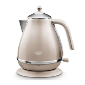 Delonghi Icona Metallics 1.7L Kettle | Beige | KBOT3001.BG