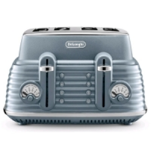 Delonghi Scolpito Blue 4 Slice Toaster CTZS4003.AZ