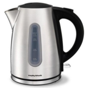 Joyces  Morphy Richards Essential Brushed Stainless Steel Jug kettle