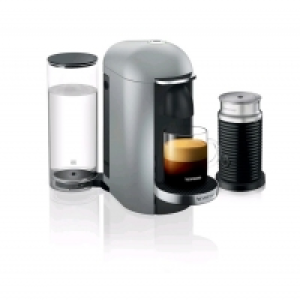 Magimix Vertuo Plus Aeroccino Nespresso Coffee Machine Silve