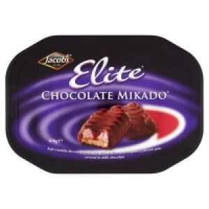 JACOBS ELITE CHOCOLATE MIKADO TIN 616G 10.00 €