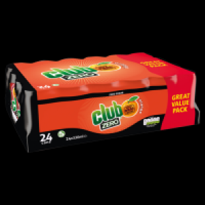 Centra  CLUB ZERO 24 X 330ML