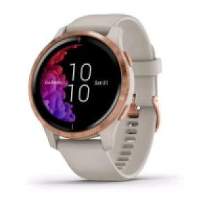 Joyces  Garmin Venu Granite Sand & Rose Gold | 010-02173-22
