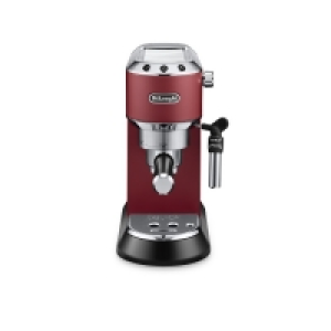 Joyces  DeLonghi Dedica Pump Espresso Coffee Machine Red EC685.R